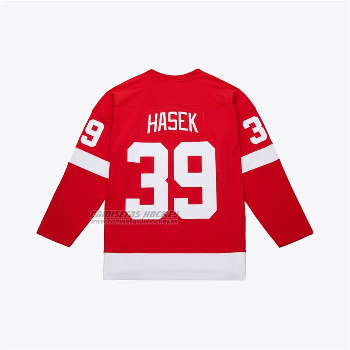 Camiseta Hockey Detroit Red Wings Dominik Hasek Mitchell & Ness 2007-08 Power Play Rojo